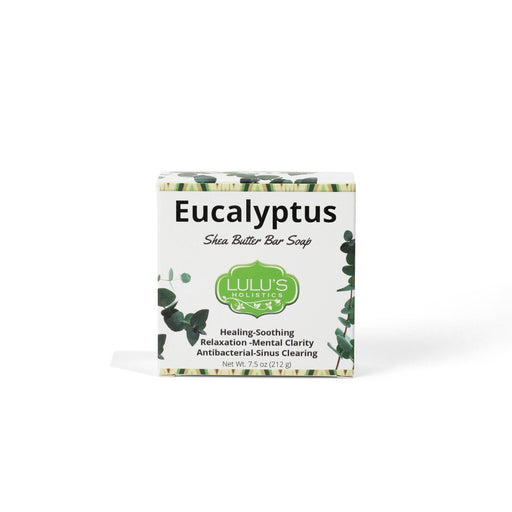 Lulu’s Holistics Eucalyptus Shea Butter Bar Soap for Soothed, Irritation-Free, and Refreshed Skin Bar soap