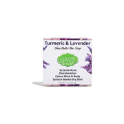 Lulu’s Holistics Turmeric Lavender Shea Butter Bar Soap – Calm, Smooth, Even-Looking Skin Bar soap