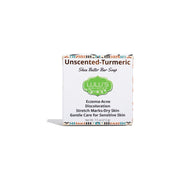 Lulu’s Holistics Unscented Turmeric Shea Butter Bar Soap – Gentle Hydrating Cleanser for Smooth, Even-Looking Skin Bar soap