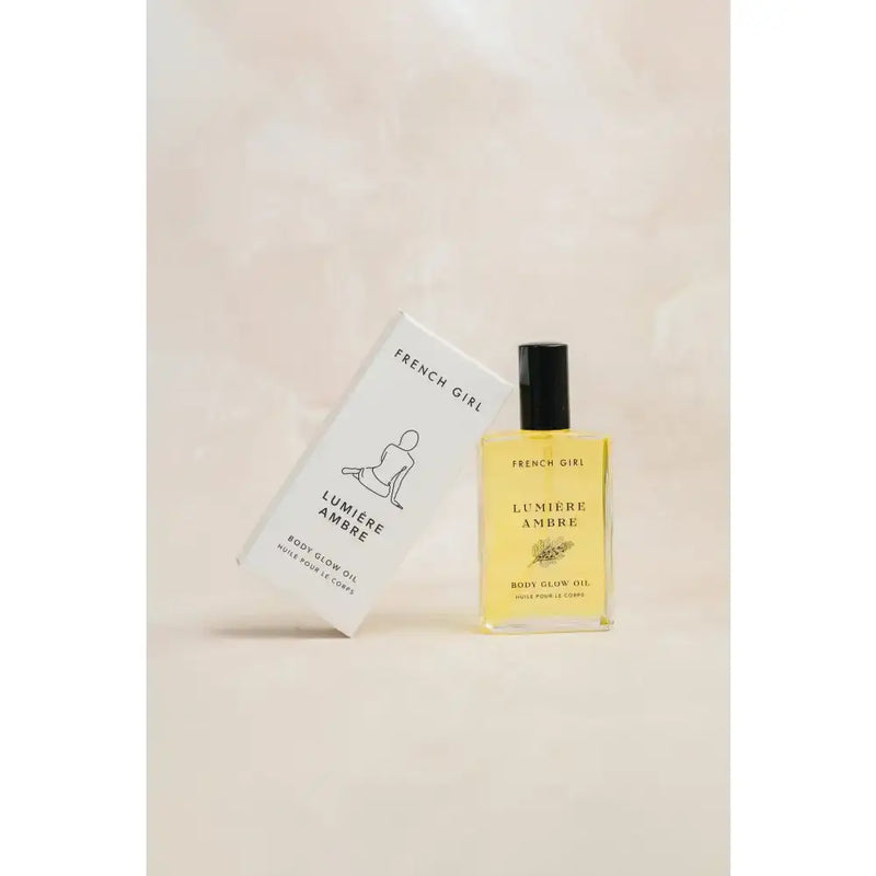 FRENCH GIRL Lumière Body Glow Oil Ambre - 3.4 Oz Body Oil