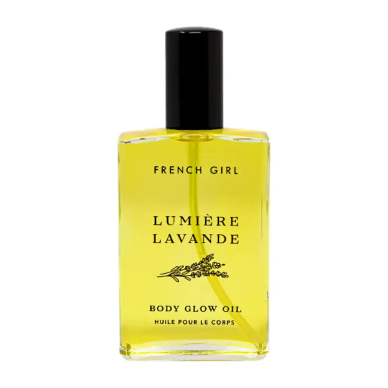 FRENCH GIRL Lumière Body Glow Oil Lavande - 3.4 Oz Body Oil