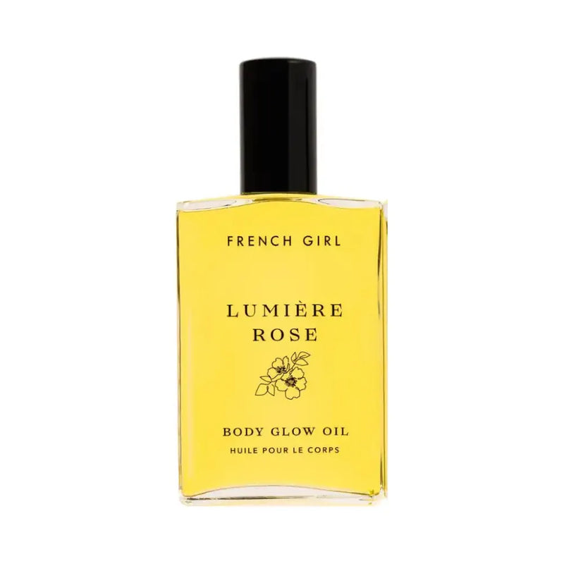 FRENCH GIRL Lumière Body Glow Oil Rose - 3.4 Oz Body Oil