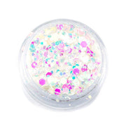 Lunautics BDay Cake - Chunky Iridescent White Glitter Chunky Glitter
