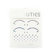 Lunautics Black Face Gem | Iridescent Cut-Crease Face Jewel Face Jewel