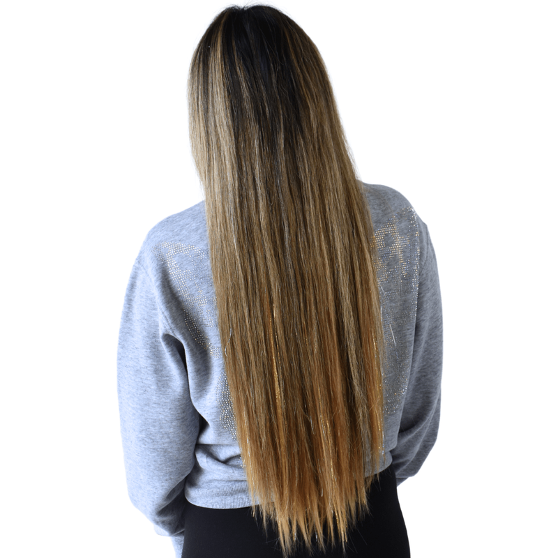 Lunautics Blonde Bombshell - 22 In Luxe Synthetic 7 Pc Full Clip-In Extension Set with Tinsel Clip-In Extensions