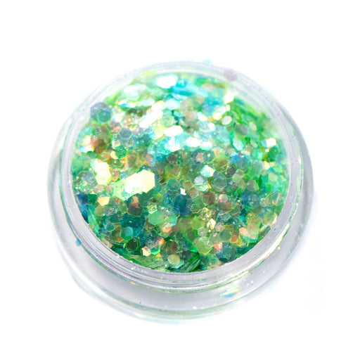 Lunautics Laguna - Green and Blue Iridescent Chunky Glitter Chunky Glitter