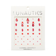 Lunautics Red Mini Jewel Mix Pack - Karma Face Jewel