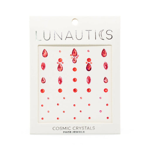 Lunautics Red Mini Jewel Mix Pack - Karma Face Jewel