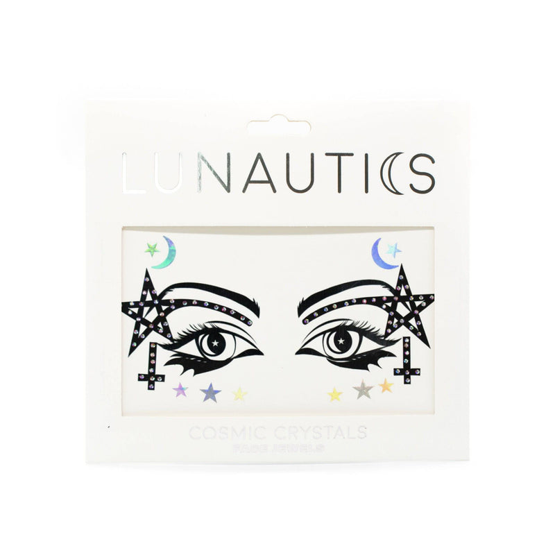 Lunautics Spellbound - Black Graphic Liner Face Stickers Face Jewel
