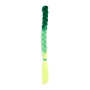 Lunautics Top Shelf - Ombre Green Braid Hair Braid-In Hair