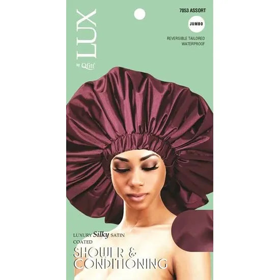 VIP Extensions Lux by Qfitt Coated Shower & Conditioning Hair Cap