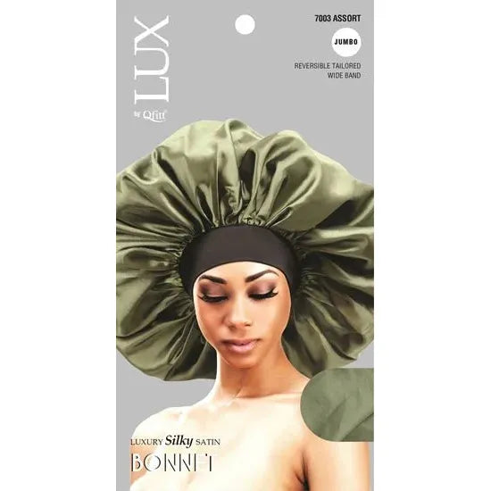 VIP Extensions Lux by Qfitt Luxury Silky Satin Bonnet - Jumbo (7004) Hair Accessories