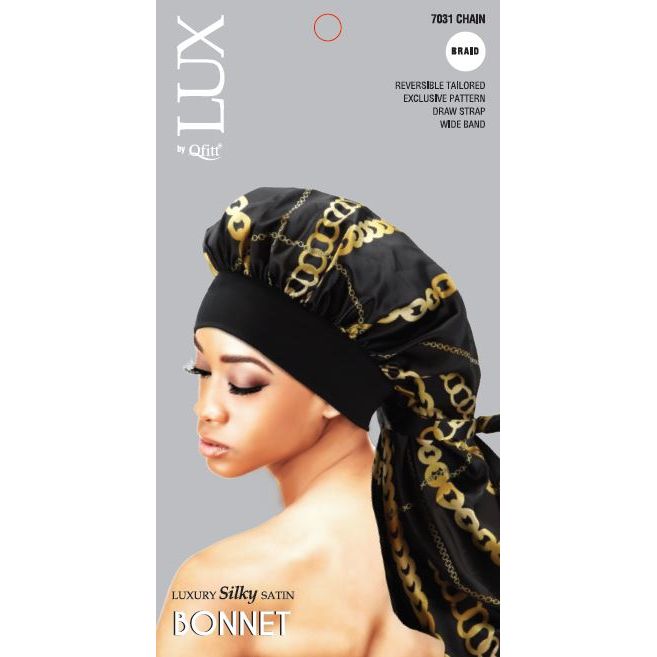 VIP Extensions LUX SILK PATTERN BONNET BRAID 7031 Hair Accessories