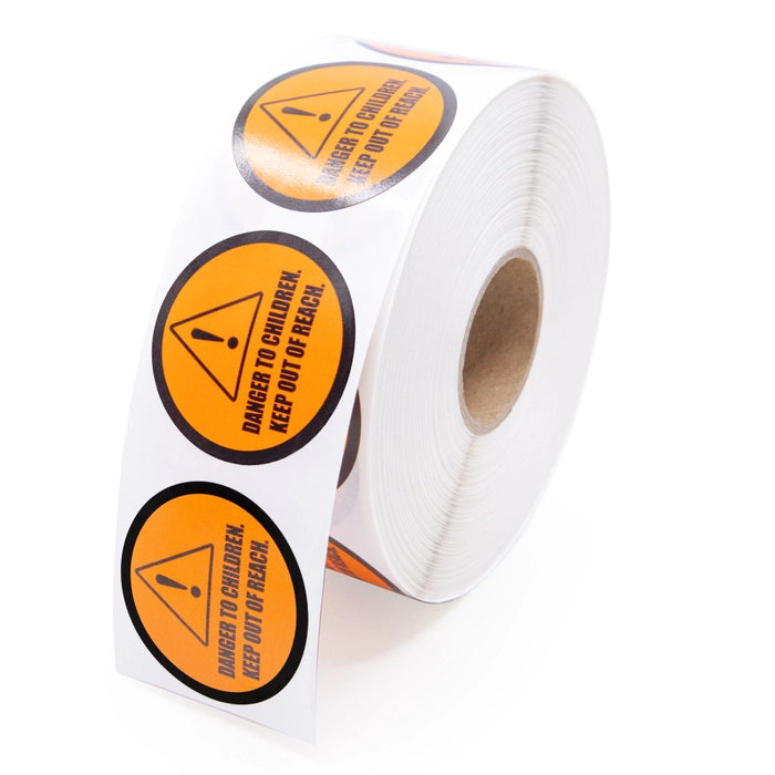 Dukal Opioid Warning Label: Accidental Ingestion Danger to Children (1,000 Labels) Medical Supplies