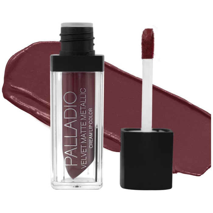 Palladio - Velvet Matte Metallic Cream Lip Color