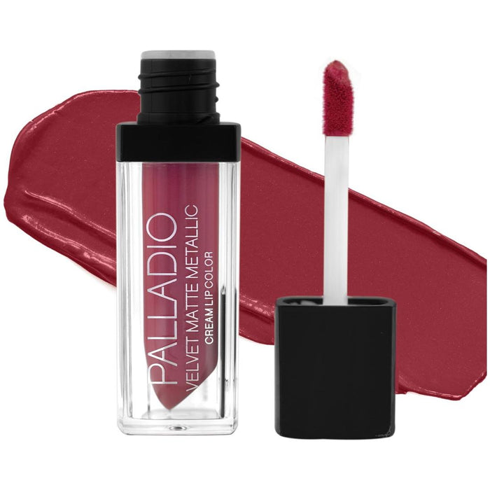 Palladio - Velvet Matte Metallic Cream Lip Color