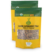 SpeedyVite® Liver LifeBoost® Tea | USDA Organic Herbal Liver Support* (4 oz / 8 oz / 28 Bags) | SpeedyVite® - FREE SHIPPING Tea