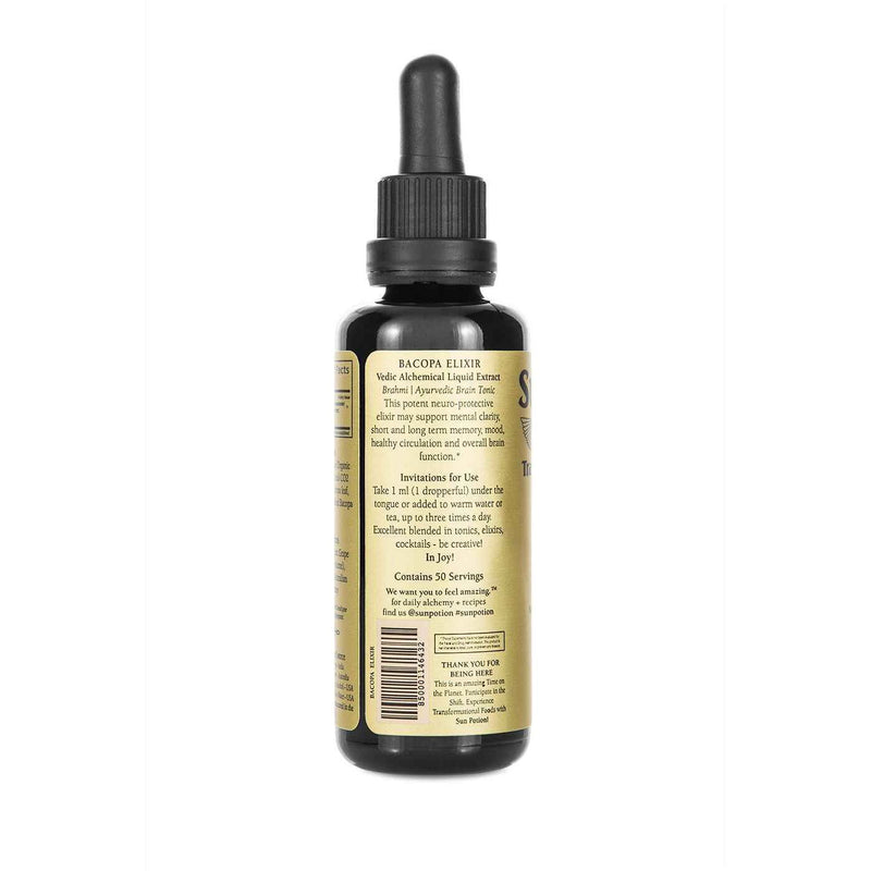Sun Potion Bacopa Transcendent Elixir tincture