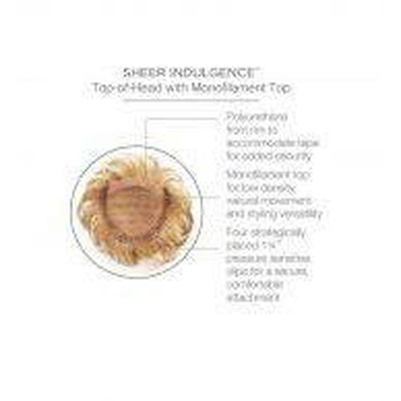 VIP Extensions LYRIC - Top Piece - by Raquel Welch Hair Topper