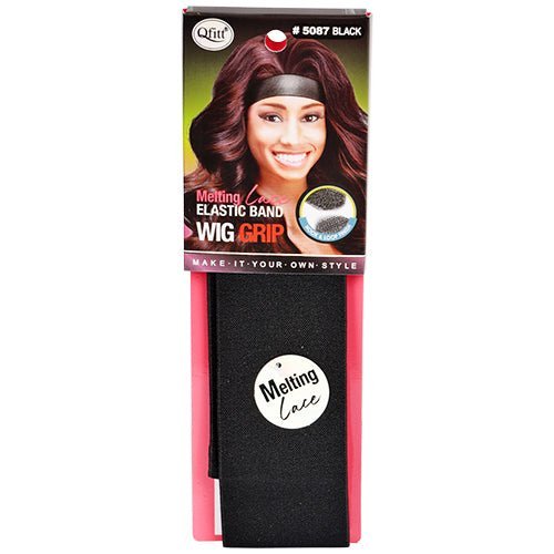 VIP Extensions M & M MELTING ELASTIC WIG GRIP 2" IN BLACK #5087