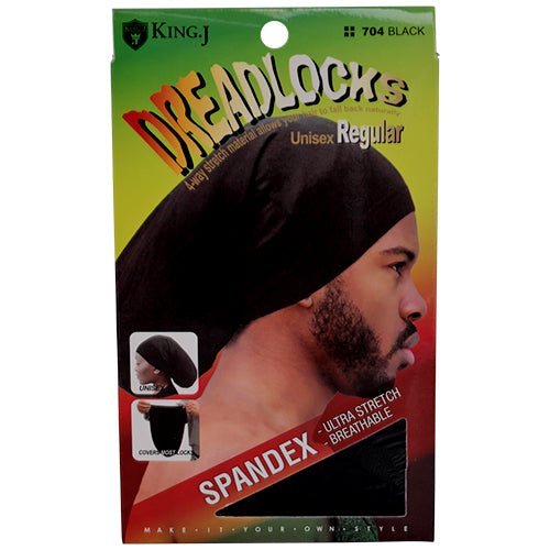 VIP Extensions M & M SPANDEX CAP FOR DREADLOCKS UNISEX REGULAR BLACK