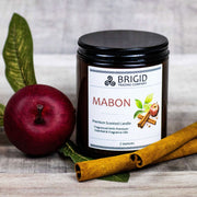 Brigid Trading Company Mabon Soy Wax Candle - McIntosh Apple, Granny Smith, Apple Pie & Harvest Spices Premium Scented Candle