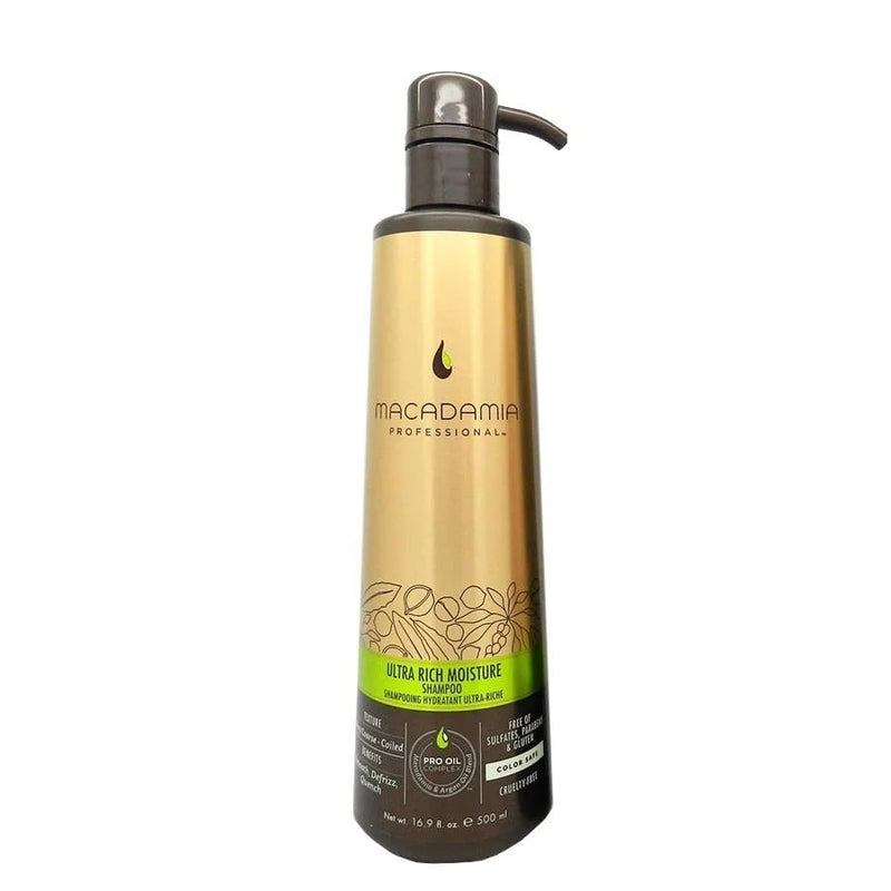 VIP Extensions Macadamia Professional Ultra Rich Moisture Shampoo 33.8oz Hair Care
