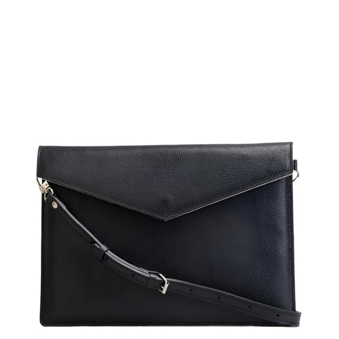 Leather Bag with adjustable strap for MacBook by Geometric Goods