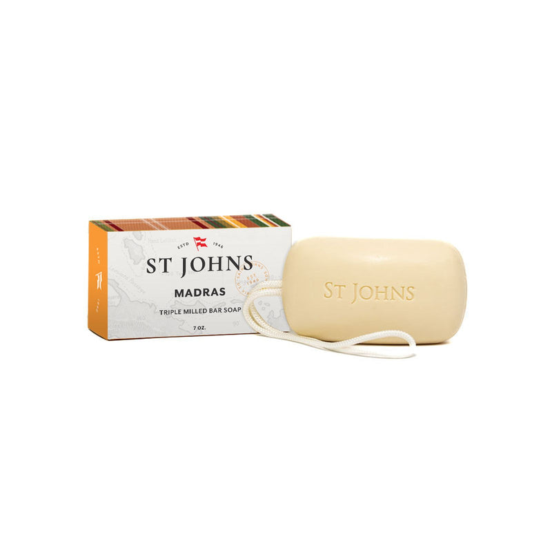 St Johns Fragrance Co LLC™ Madras Soap On a Rope Rope Bar