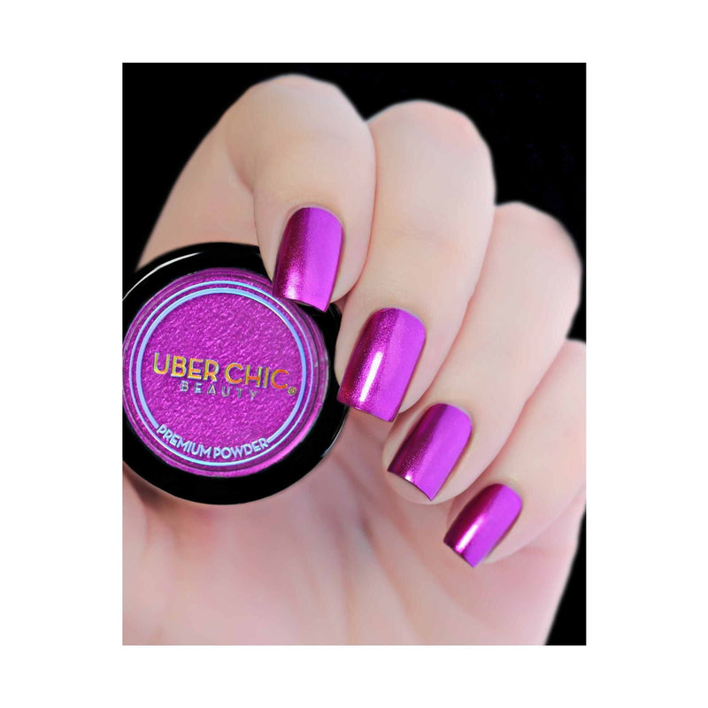 UberChic Beauty Magenta Chrome Powder