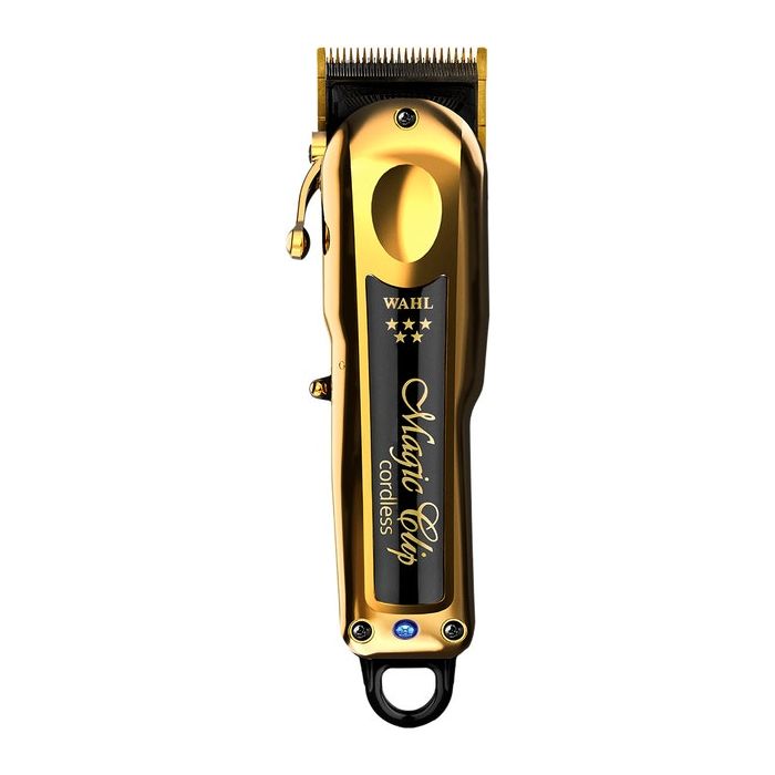 Wahl Professional 5-Star Cordless Magic Clip w/Stand - Limited Gold Edition / 16 Oz