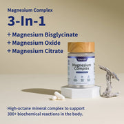 Snap Supplements Magnesium Complex - 2 Bottles hidden