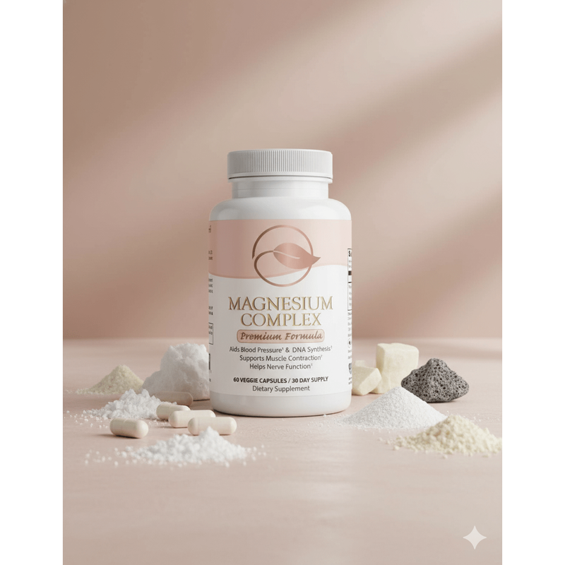 Bellawell Health Magnesium Complex by Bellawell Capsules Gray