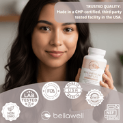 Bellawell Health Magnesium Complex by Bellawell Capsules Black