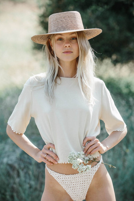 Magnolia Blouse - Sand