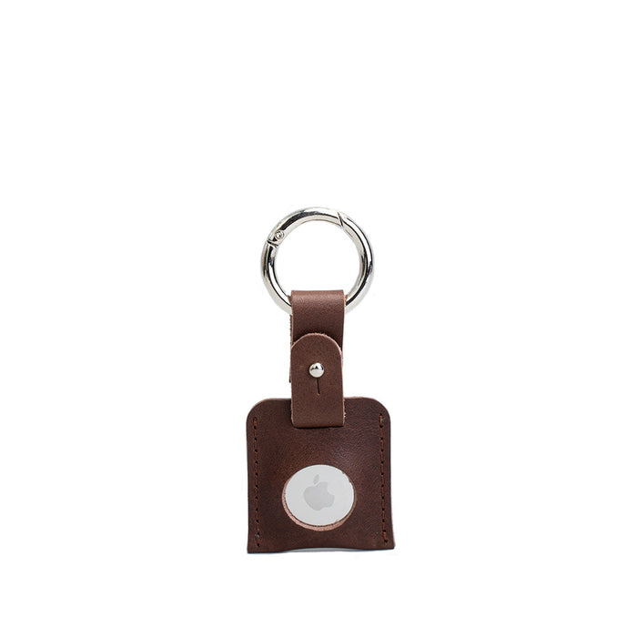 Leather AirTag Keychain by Geometric Goods