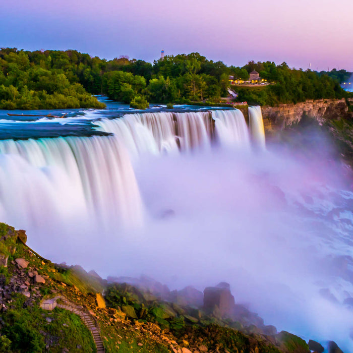 Evening At Niagara Falls Wall Art