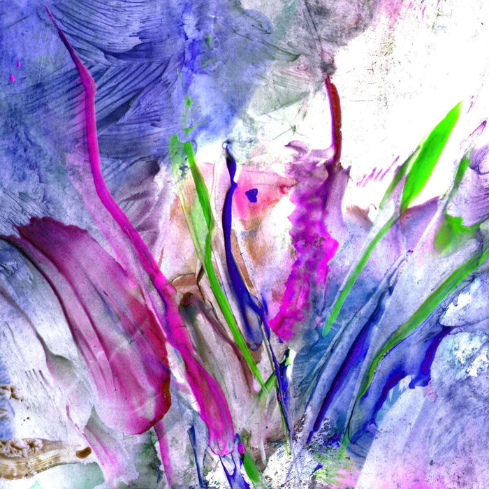 Abstract Flower Wall Art