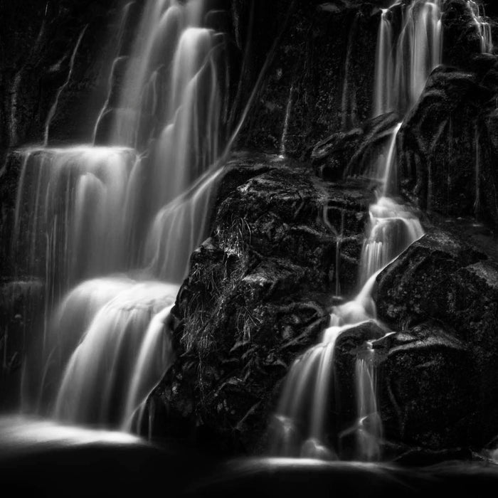 Dark Waterfalls Wall Art