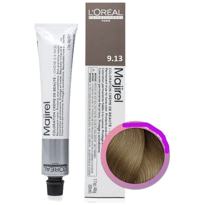 L'Oreal Professionnel Majirel Permanent Creme Color 9.13 9BG