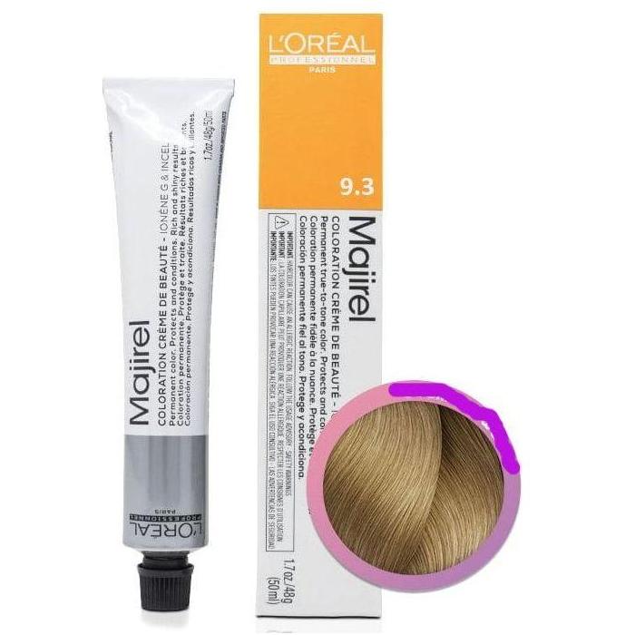 Majirel L'Oreal Professionnel Majirel Permanent Creme Color 9.3 9G Hair Color