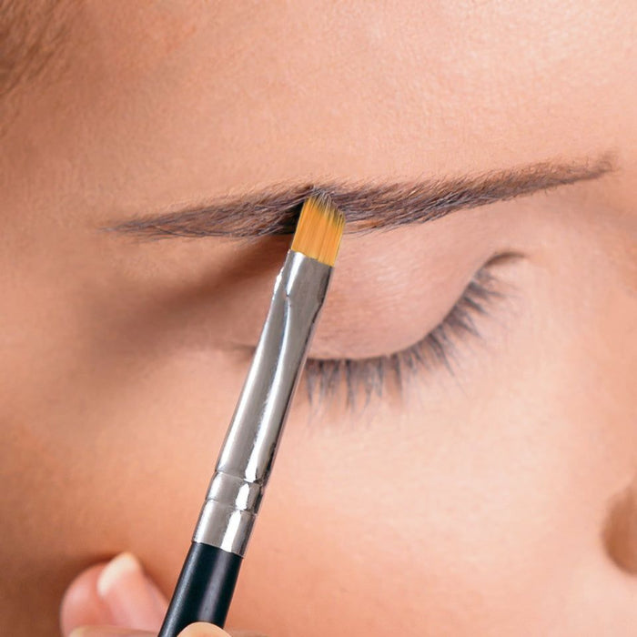 Godefroybeauty - Angled Eyeliner Brush, Ultra Fine Tipped, Precise Bristles, Slanted Angled Eyebrow Brush