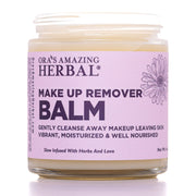 Ora's Amazing Herbal Make Up Remover Balm with Calendula, Fragrance Free Makeup Removers