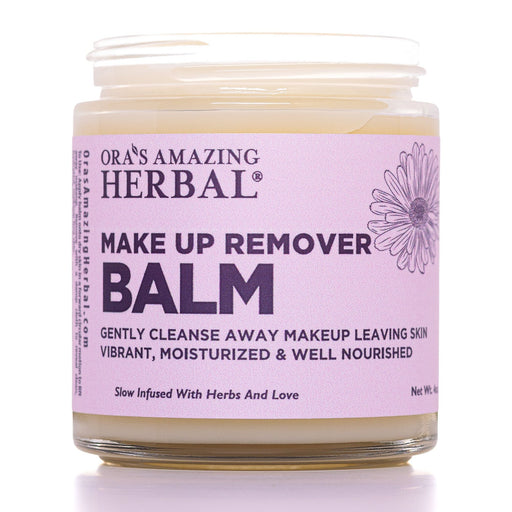Ora's Amazing Herbal Make Up Remover Balm with Calendula, Fragrance Free Makeup Removers