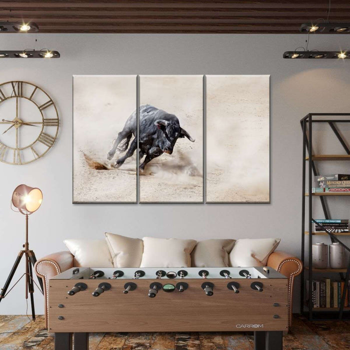 Charging Bull Wall Art