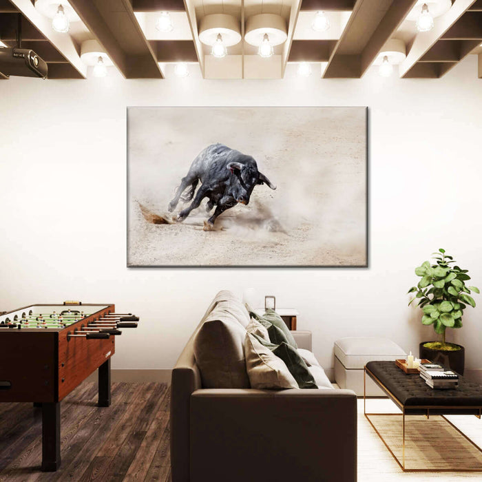 Charging Bull Wall Art