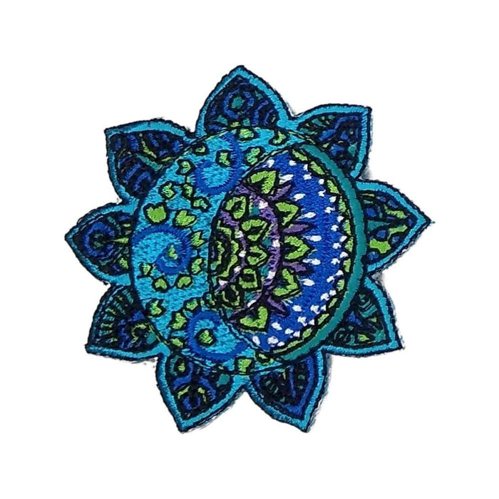 Threddies Mandala Flower Moon Patch