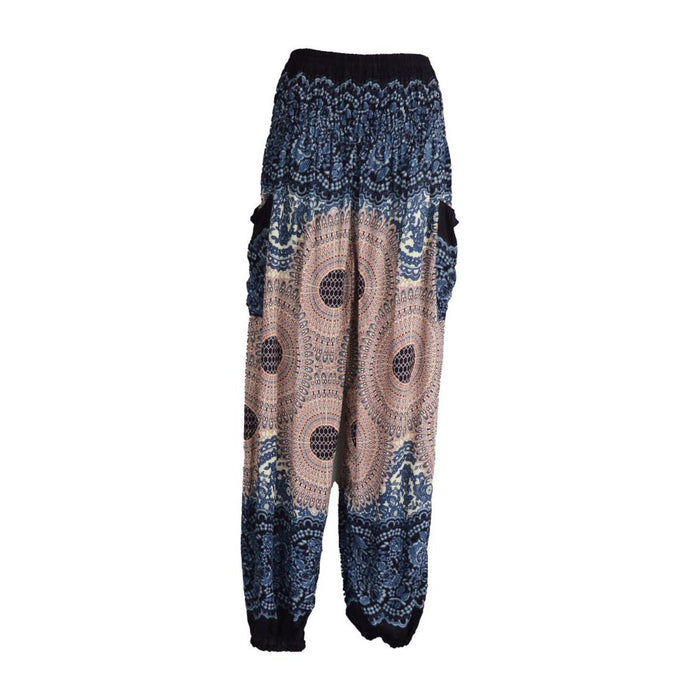 Threddies Loose Mandala Pants With Pockets