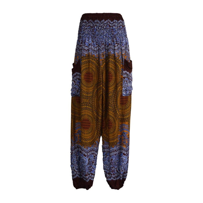 Threddies Loose Mandala Pants With Pockets