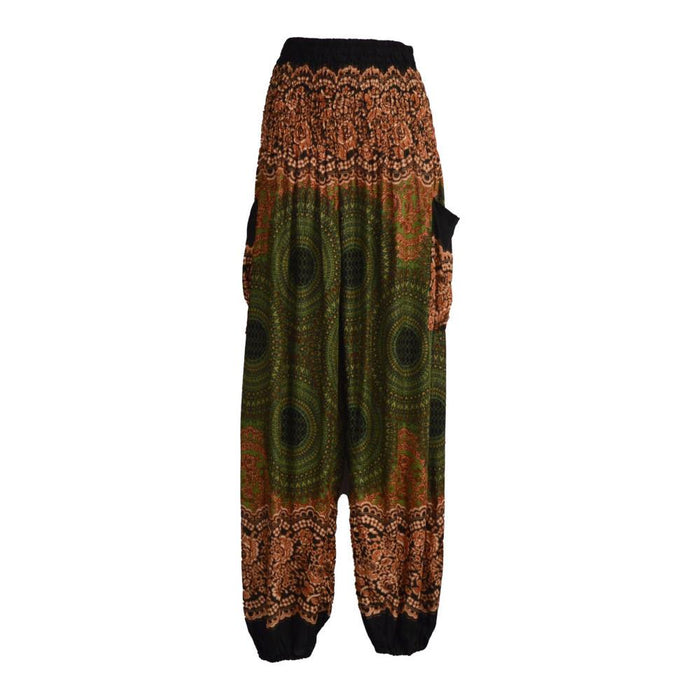 Threddies Loose Mandala Pants With Pockets